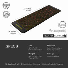 Load image into Gallery viewer, The Jet Series | PEMF Infrared Heating Mats