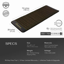 Load image into Gallery viewer, The Jet Series | PEMF Infrared Heating Mats